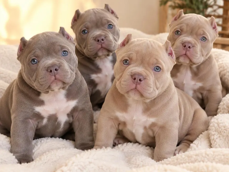 Colores del American Bully: guía completa y cuáles son los más raros